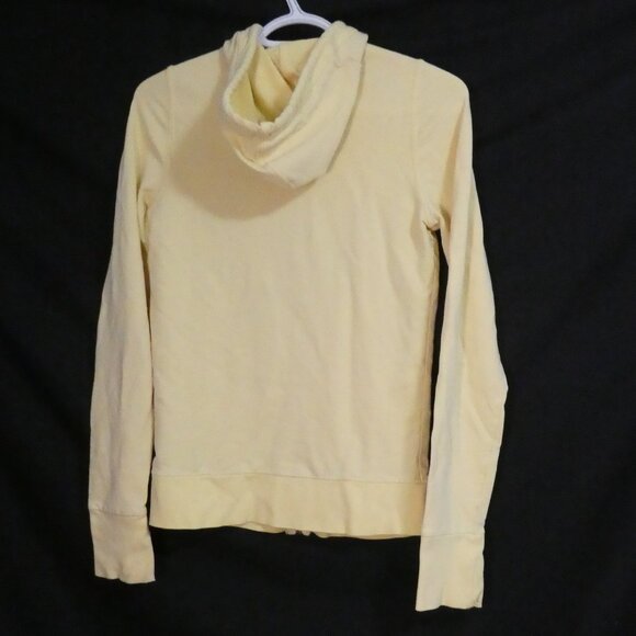 POLO JEANS CO. RALPH LAUREN MFG | small | Yellow Ralph Lauren Logo Zip-Up Hoodie - Picture 4 of 15